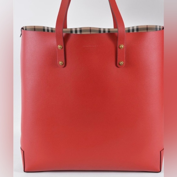 Lg Tote Grainy Lth Haymarket Check - Picture 7 of 13